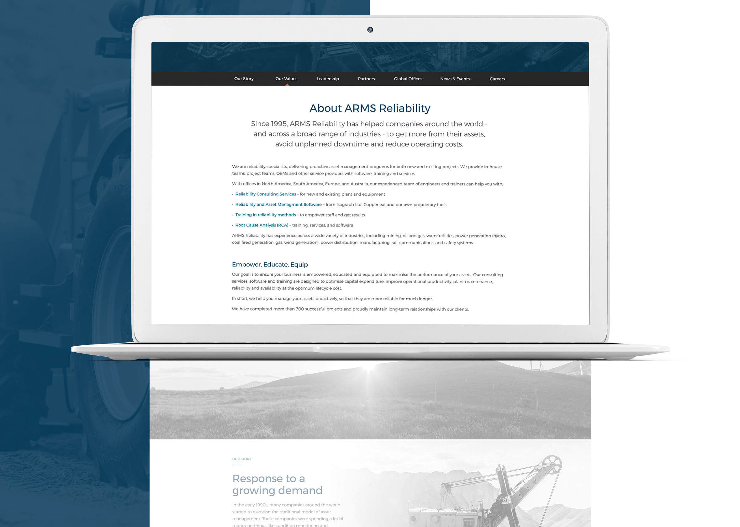 Arms reliability slide 3