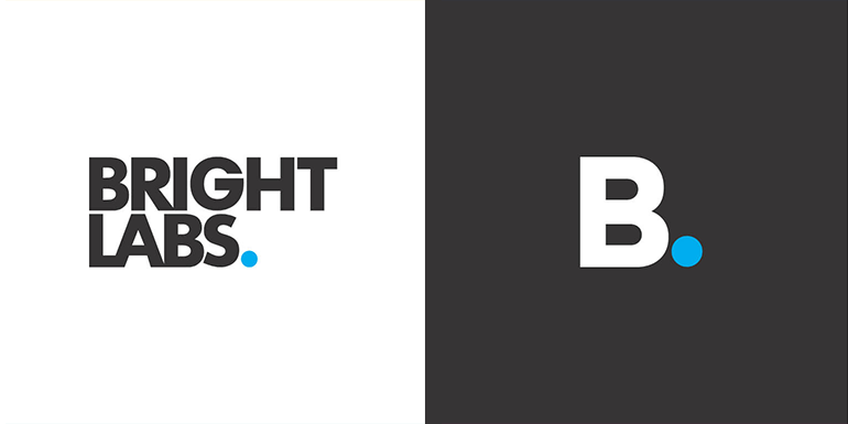 Bright Labs Logo and the B.