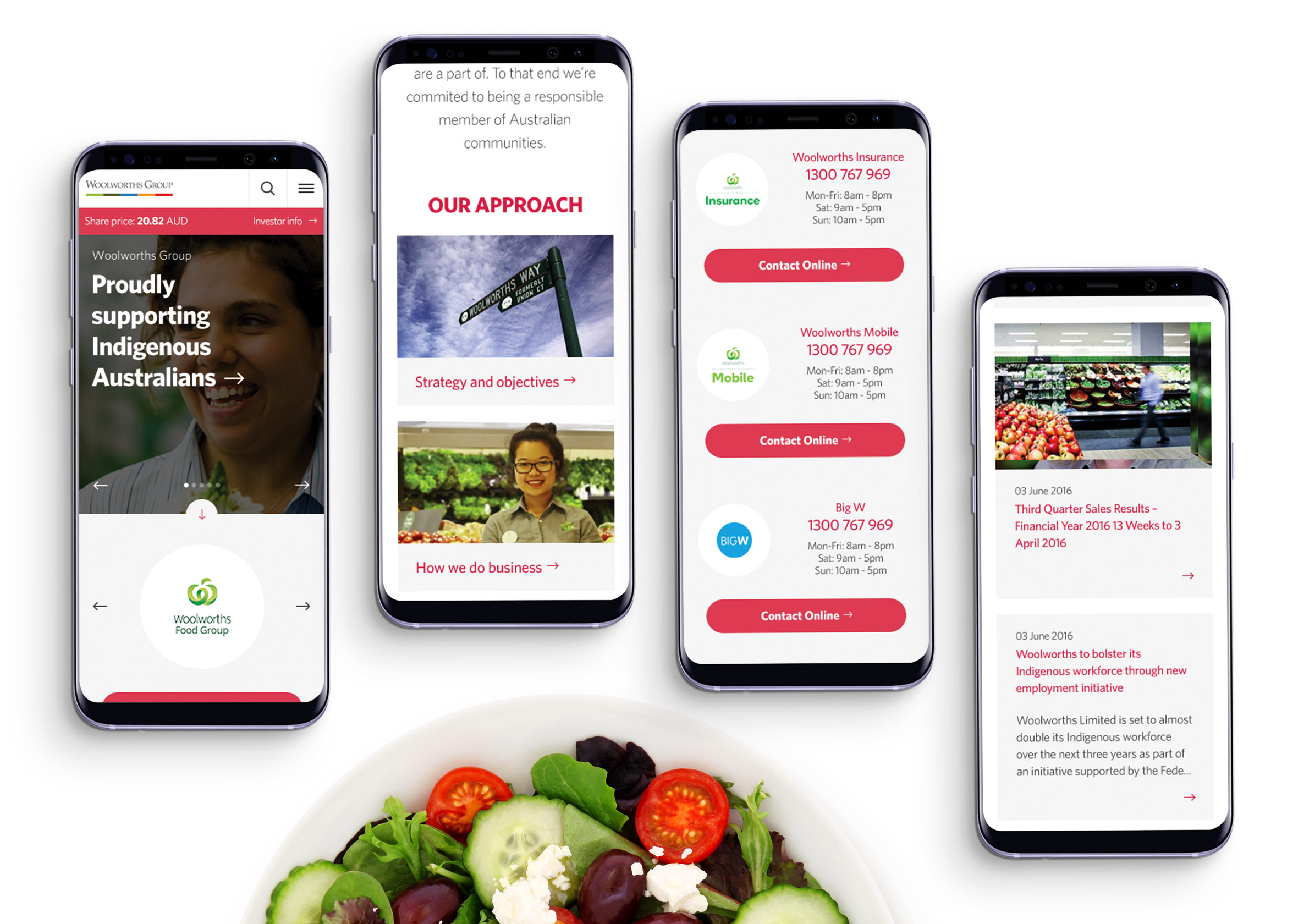 9 Woolworths MobileScreens